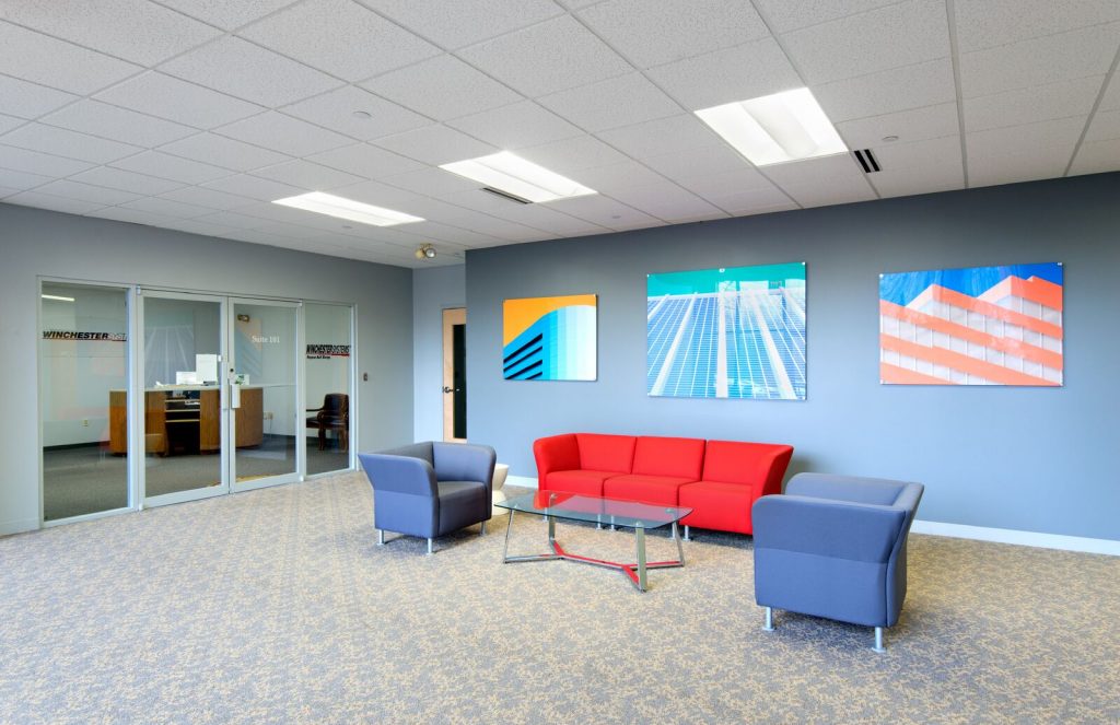 Reception Area at Brookwood Business Center