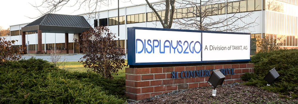 Displays2Go Sign